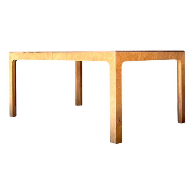 Vintage Henredon Scene Two Extendable Dining Table For Sale