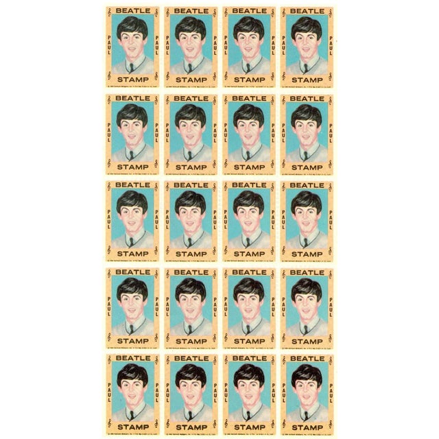 Modern Beatles Stamp Set, Paul McCartney, Stamps For Sale - Image 3 of 3