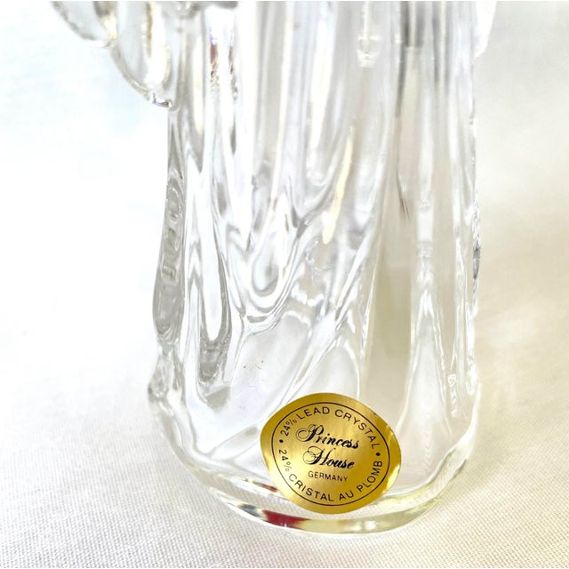 Princess House Crystal Standing Angel Nativity Figurine Chairish