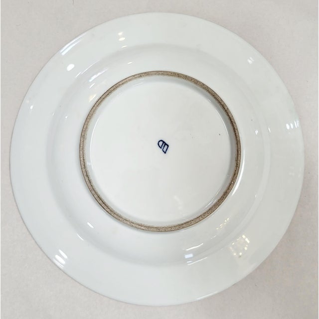 19th C Austrian Porcelain Royal Vienna Plate "Louise Duchess of Portsmouth" For Sale - Image 12 of 14