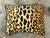 Mustard Vintage Boho Leopard Velvet Lumbar Pillow For Sale - Image 8 of 10