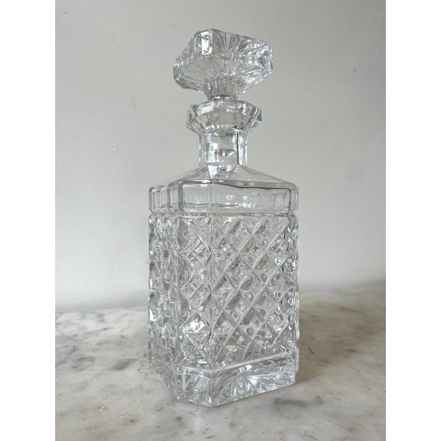 Antique Crystal Decanter Chairish
