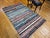 Vintage Moroccan Boucherouite Shag Area Rug, Handwoven Wool, Stripe, 5' X 7' For Sale In Chicago - Image 6 of 11
