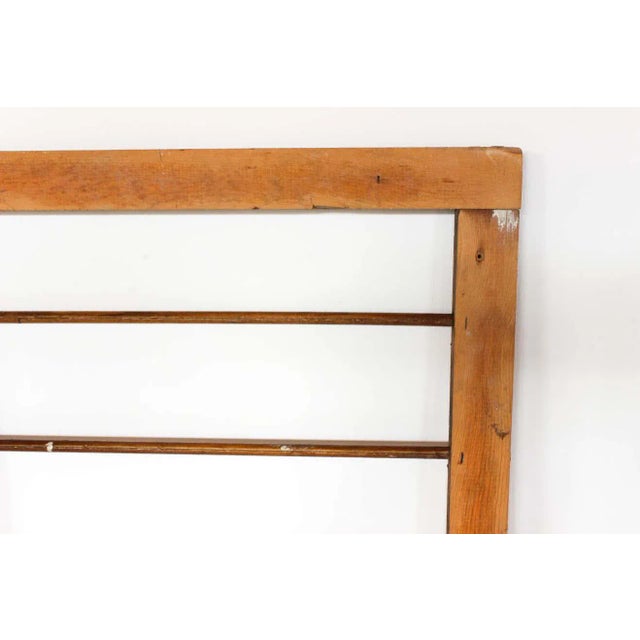 Abstract Architectural Salvage Wood Grid Wall Art For Sale - Image 3 of 13