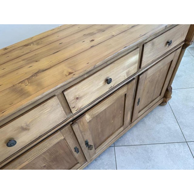 Brown Gründerzeit Apothecary Cabinet in Spruce For Sale - Image 8 of 14