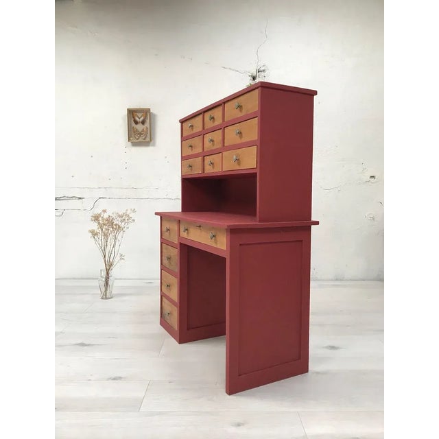 Wood Mid-Century Desk For Sale - Image 7 of 18