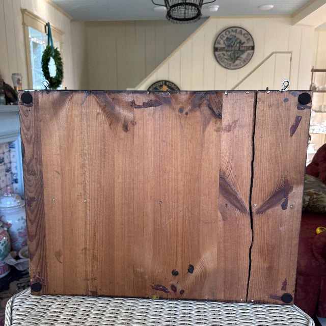 Stunning Rare Antique Ebony Wall Shelf With Meissen Porcelain Pillars For Sale - Image 6 of 10