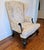Antique Black Japanned & Gilt Chinoiserie Queen Anne Revival Wingback Chair, Circa 1900 For Sale - Image 11 of 11