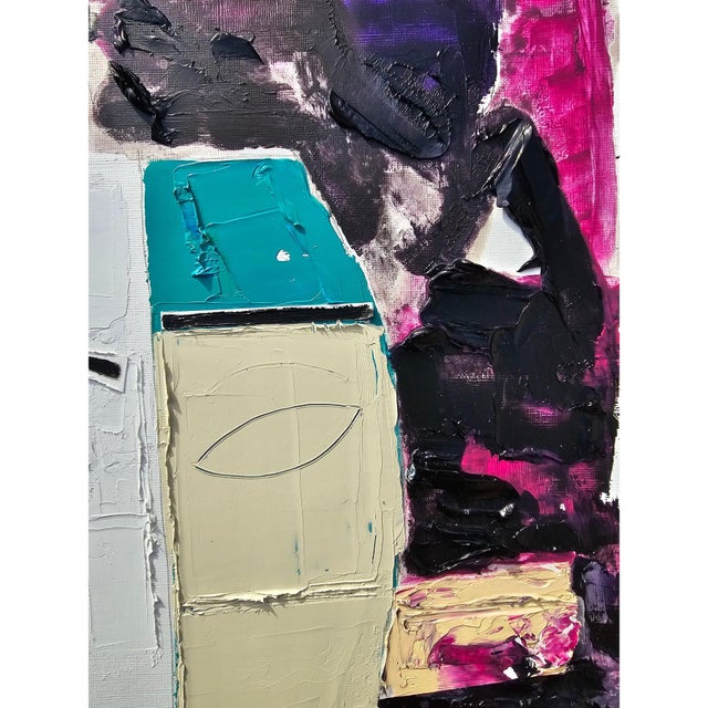 2020s Original Oil Painting 'Portrait of a Woman' by Diane Grant, Unframed / Pablo Picasso For Sale - Image 5 of 12