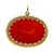 Contemporary Vintage 18k Gold Carnelian Lion Intaglio Pendant For Sale - Image 3 of 9
