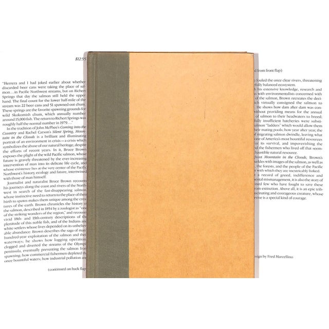 Traditional "Mountain in the Clouds: A Search for the Wild Salmon" 1982 Brown, Bruce For Sale - Image 3 of 6