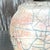 Light Pink Vintage Boho Raku Fired Vase For Sale - Image 8 of 12