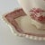 1950s 1950s Adams Mazara Red Pink Transferware Gravy Boat & Attached Underplate For Sale - Image 5 of 10
