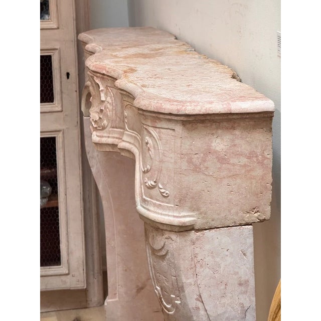 Fine French Marble Mantelpiece, 18th Century For Sale - Image 9 of 11