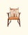 Wood Arts and Crafts Oak Lounge Chair, 1890s For Sale - Image 7 of 7