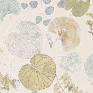 Harlequin Dardanella Wallpaper in Ink/Chartreuse - a Sample