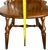 Set of Four Vintage Windsor Dining Chairs in Nutmeg Finish — Two Ethan Allen & Two Companion Chairs For Sale - Image 17 of 18