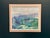 Original Mid Century Swedish Oil on Canvas – “Landscape” by Pia Oom – Framed 71 × 62 cm(28" × 24.4") A refined mid‑century...