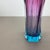 Large Sculptural Pink and Blue Murano Glass Vase, Italy, 1970s For Sale - Image 3 of 18