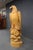 Rustic Large Hand-Carved Pine Bald Eagle Sculpture on Saw-Cut Base For Sale - Image 3 of 13