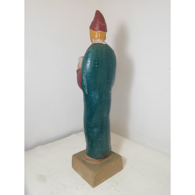 Figurine sculpture by Umberto Piombino produced by Il Tondo of Celle Ligure. The figure depicted is Caffaro from the...