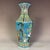 Mid 20th Century Mid 20th Century Striking Turquoise-Ground Famille Rose Hexagonal Porcelain Vase With Bird & Floral Motifs For Sale - Image 5 of 7