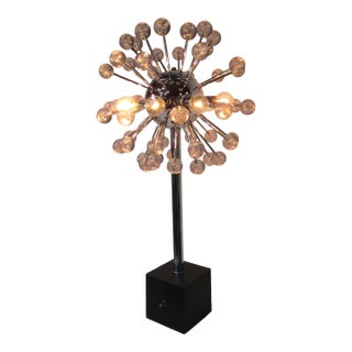 Atomic Sputnik Space Age Table Lamp in the Style of Robert Sonneman For Sale