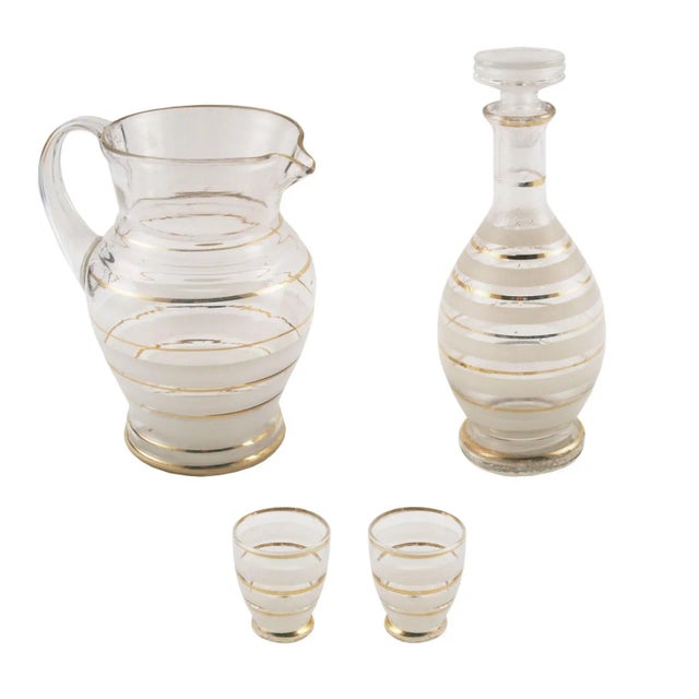 Art Deco Murano Glasses, Set of 4 For Sale - Image 6 of 6