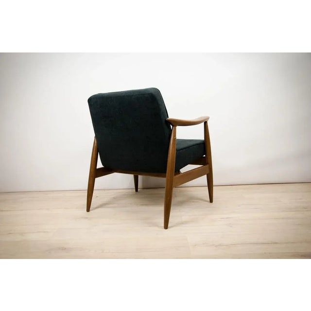 GFM-87 Armchair by Juliusz Kedziorek for Gościcińskie Furniture, 1960 For Sale - Image 4 of 10