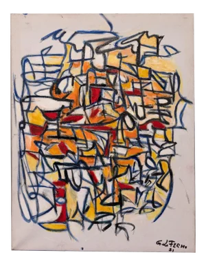 Giorgio Lo Fermo - Abstract Expression - Oil Painting - 2021
