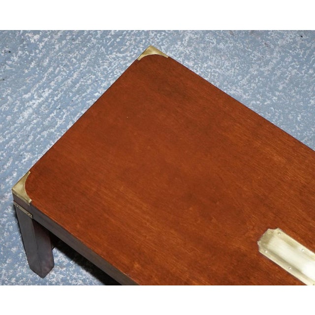 Reh Kennedy Military Campaign Coffee Table from Harrods For Sale - Image 18 of 18