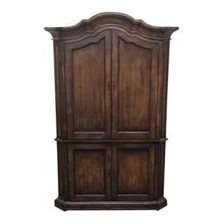 Rustic Classical Armoire For Sale