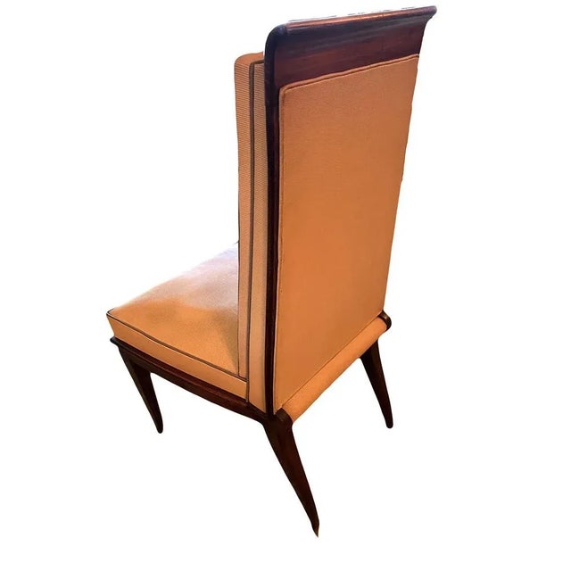 Art Deco Chairs by Jules Leleu for Maison Leleu, 1940s, Set of 6 For Sale - Image 6 of 13