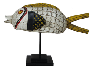 Mali Bozo Puppet Fish White