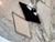 Ceramic Ferdinando Loffredo Black & White Geometric Ceramic Catchall Dish For Sale - Image 7 of 8