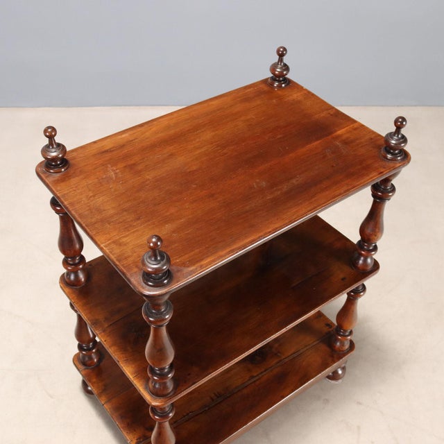 19th Century 19th Century Brown Walnut Shelf For Sale - Image 5 of 8