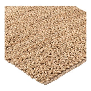 Part & Parcel Goods Jute Weave Rug, 8'x10', Nutmeg For Sale