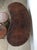 Mid-Century Modern Mid Century Modern Embossed Leather and Teak Coffee Table and Matching Stools For Sale - Image 3 of 18