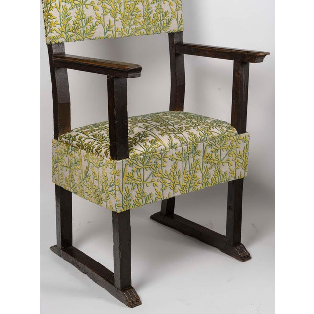 Antique High Period Style Armchairs, 1800s, Set of 2 For Sale - Image 6 of 9