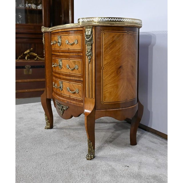 Louis XIV Wooden Rognon Dresser For Sale - Image 17 of 18