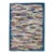 Large American Hooked Rug by George Wells With a Modern Design and Modern Colors 9'0" X 12'3" For Sale