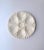 Ceramic White Oyster Plate, Pair For Sale - Image 7 of 9