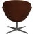 2000 - 2009 Swan Chair in Mokka Classic Leather by Arne Jacobsen, 2000s For Sale - Image 5 of 14