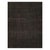 A vintage Turkish flatweave Kilim gallery carpet handmade during the mid-20th century in shades of black and dark brown....