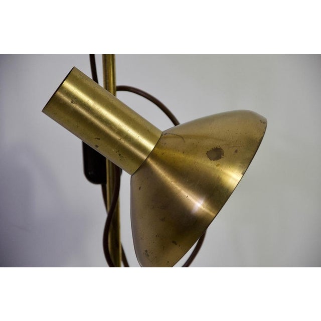 Adjustable Brass Floor Lamp, Germany, 1970s For Sale - Image 10 of 18