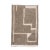 Bold Zigzag Hand-Knotted Moroccan Wool Rug | 10'5" X 6'10" | One of a Kind For Sale