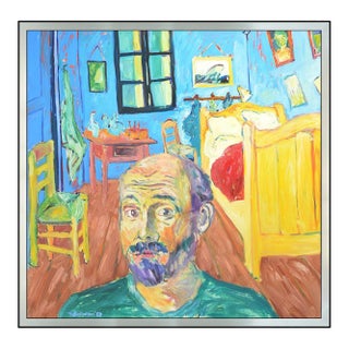 Late 20th Century Self Portrait in a Room, Thomas Ackermann For Sale