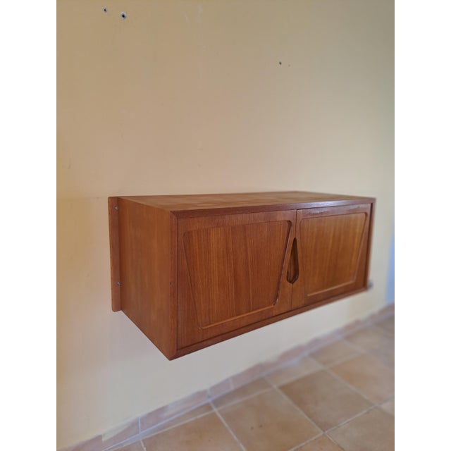 Rival Wall-Mounted Teak Storage Unit, 1960s For Sale - Image 12 of 18