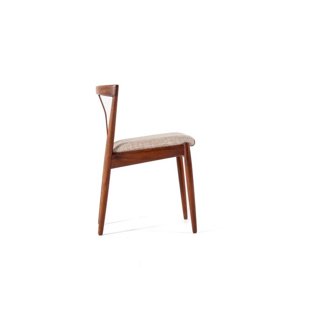 1960s Dining Chairs in Teak by Kai Kristiansen, 1960s, Set of 6 For Sale - Image 5 of 13