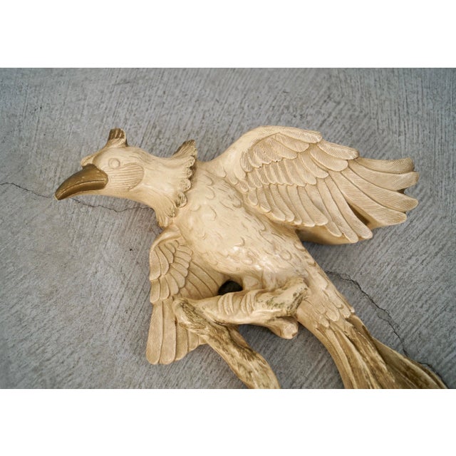 Almond 1950’s Mid-Century Modern Universal Statuary Wall Sculptures - A Pair For Sale - Image 8 of 12
